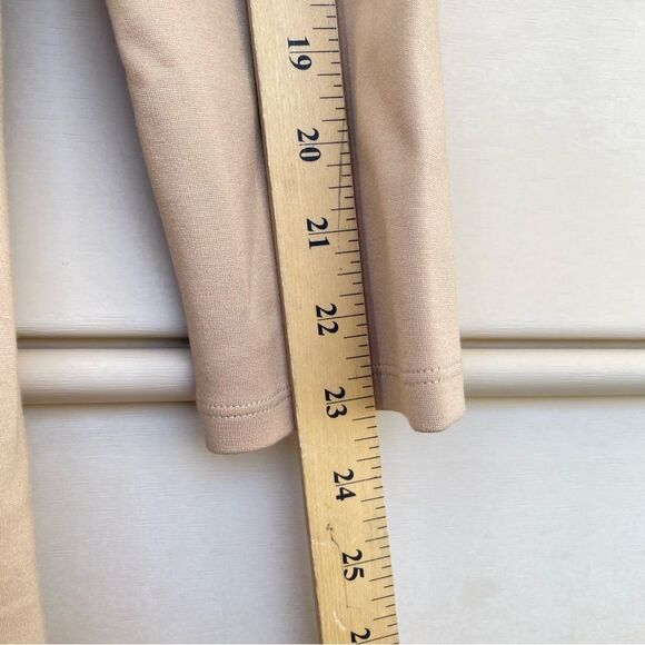 NWT Halara Round Neck Rayon Blend Long Sleeve Invisible Zipper Split Hem Dress - Picture 8 of 8